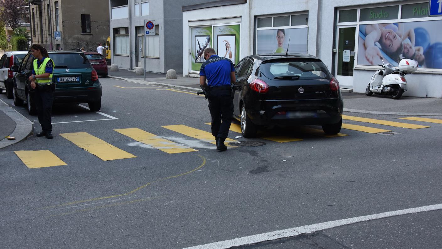 Il luogo dell'incidente