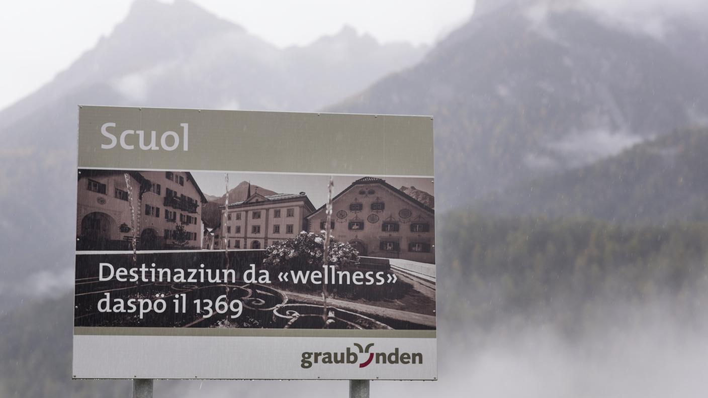Lo smottamento ha colpito un'amata stazione turistica grigionese