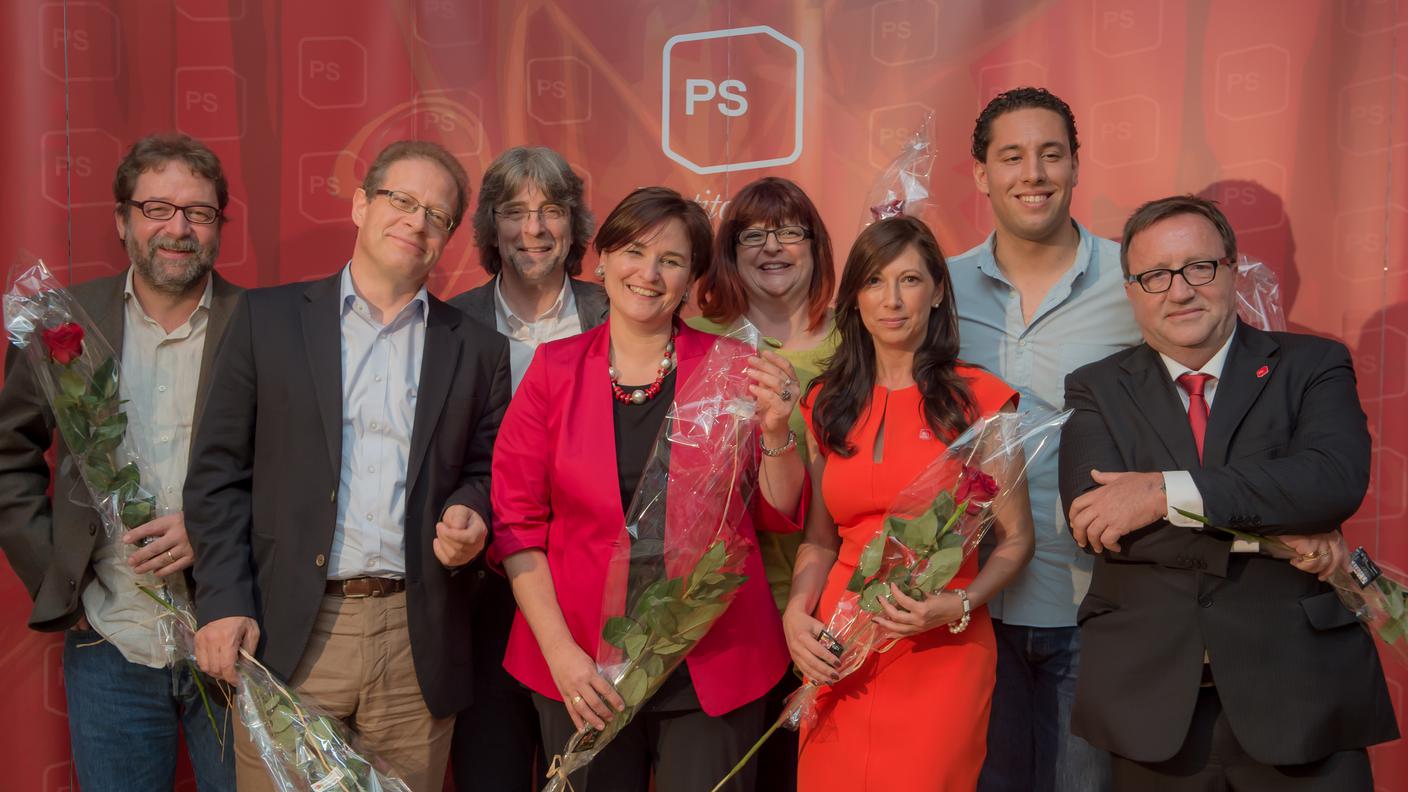 Il gruppo dei candidati al Consiglio Nazionale 