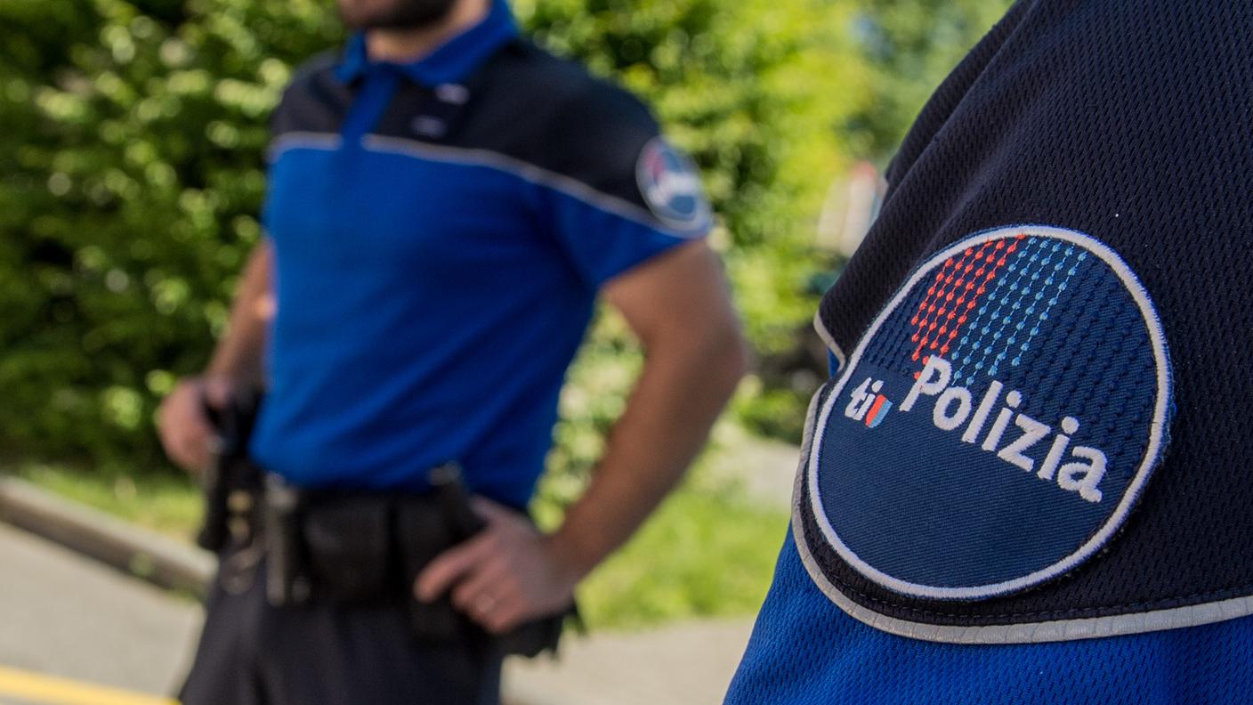 Gli agenti della cantonale sono intervenuti a casa del sospetto