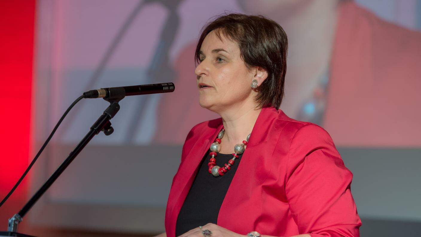Marina Carobbio, presidente dei deputati a Berna