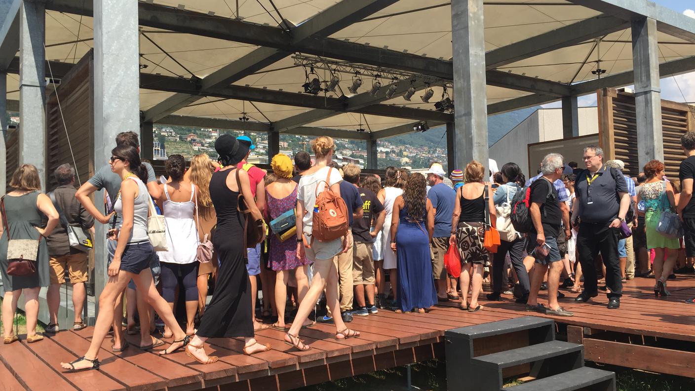 Il pubblico non si è fatto scoraggiare dal grande caldo