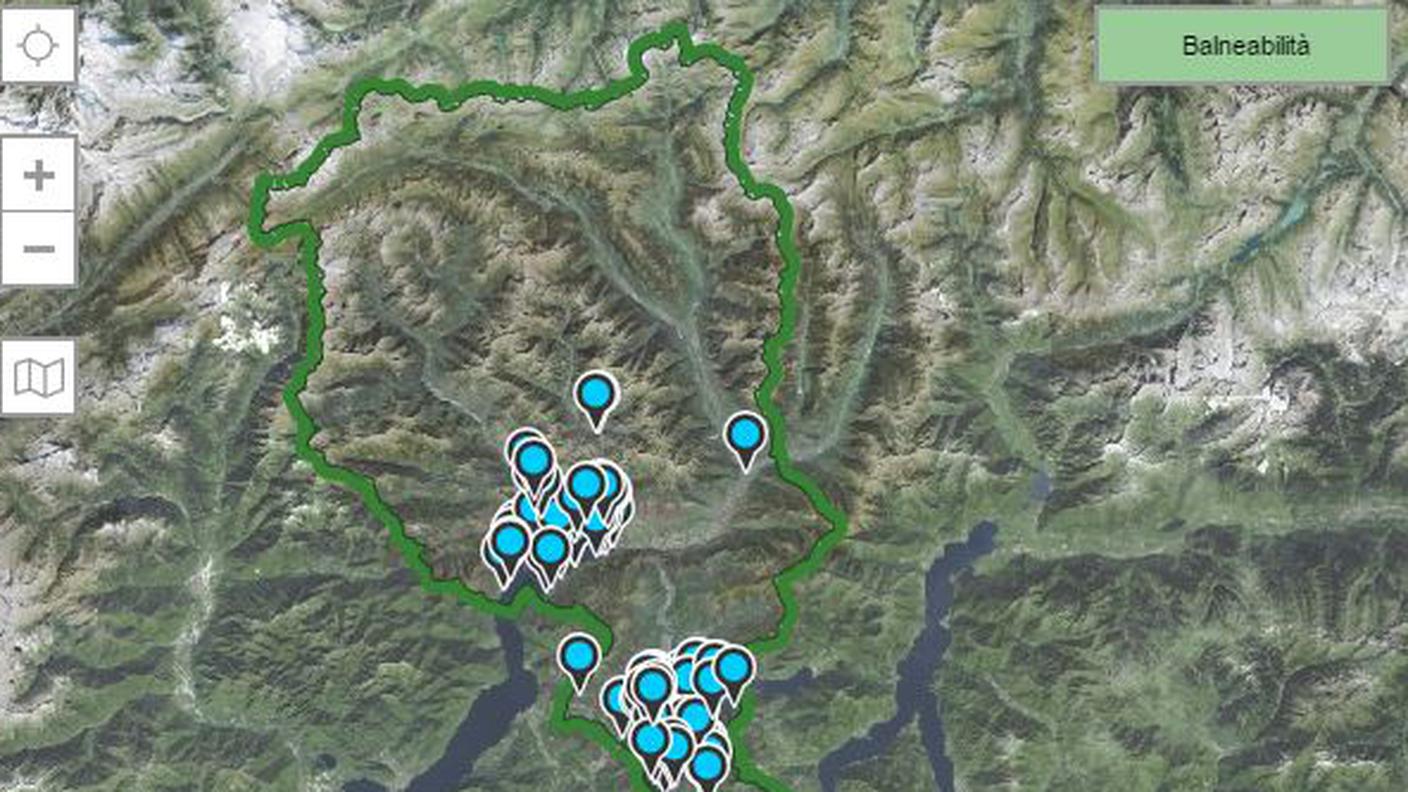 Situazione eccellente in tutti gli 87 siti esaminati