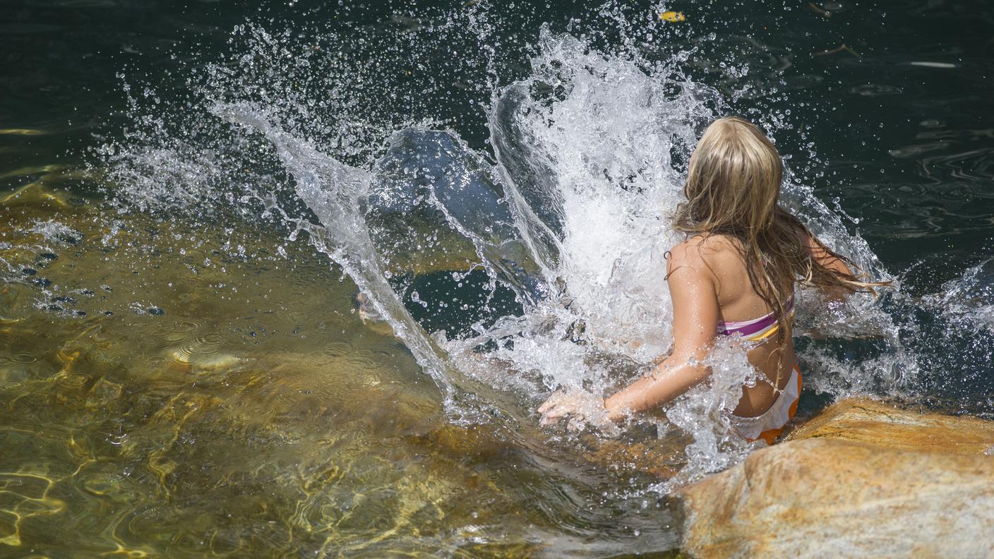 Sia nei fiumi che nei laghi, nessun problema di igiene delle acque
