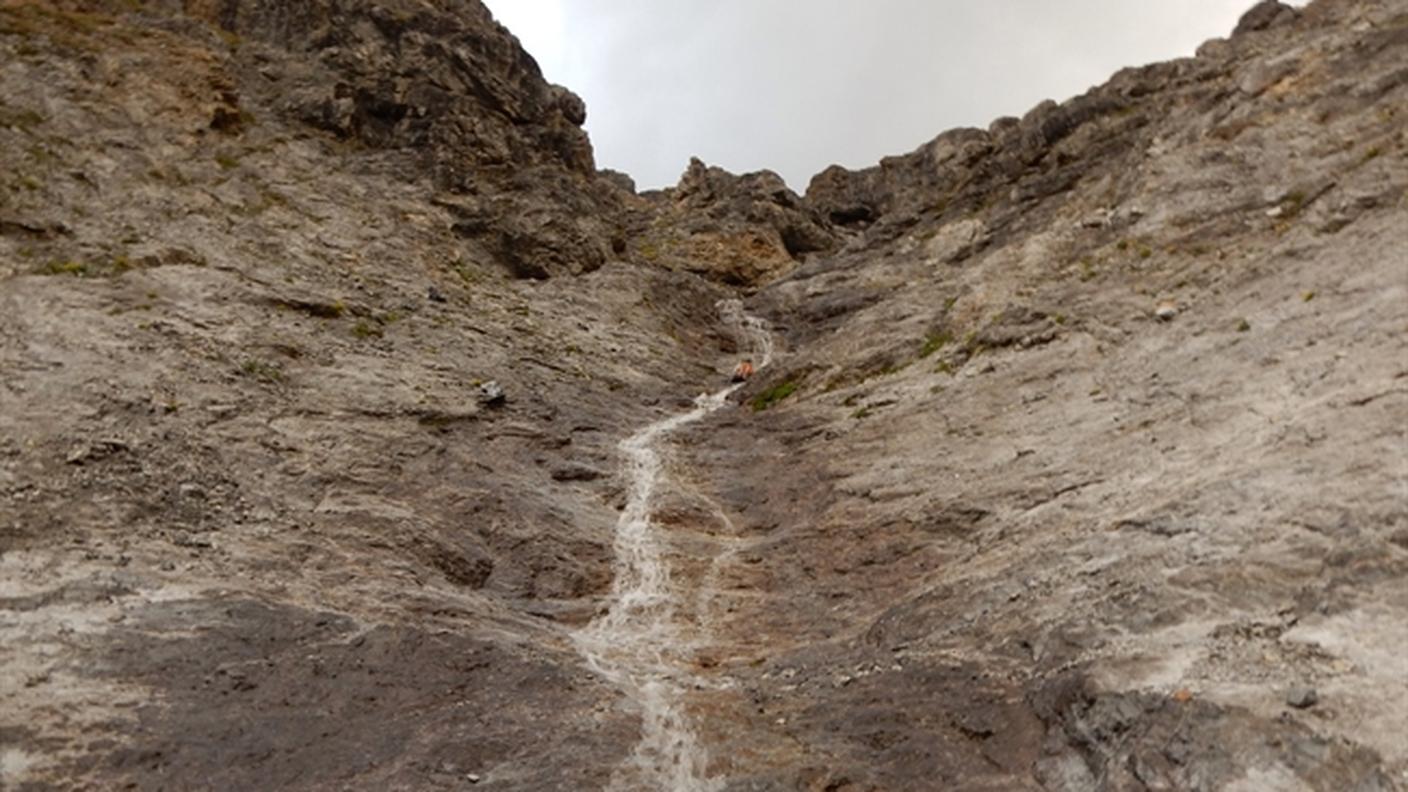 La zona montuosa dove è avvenuta la caduta fatale al 62enne