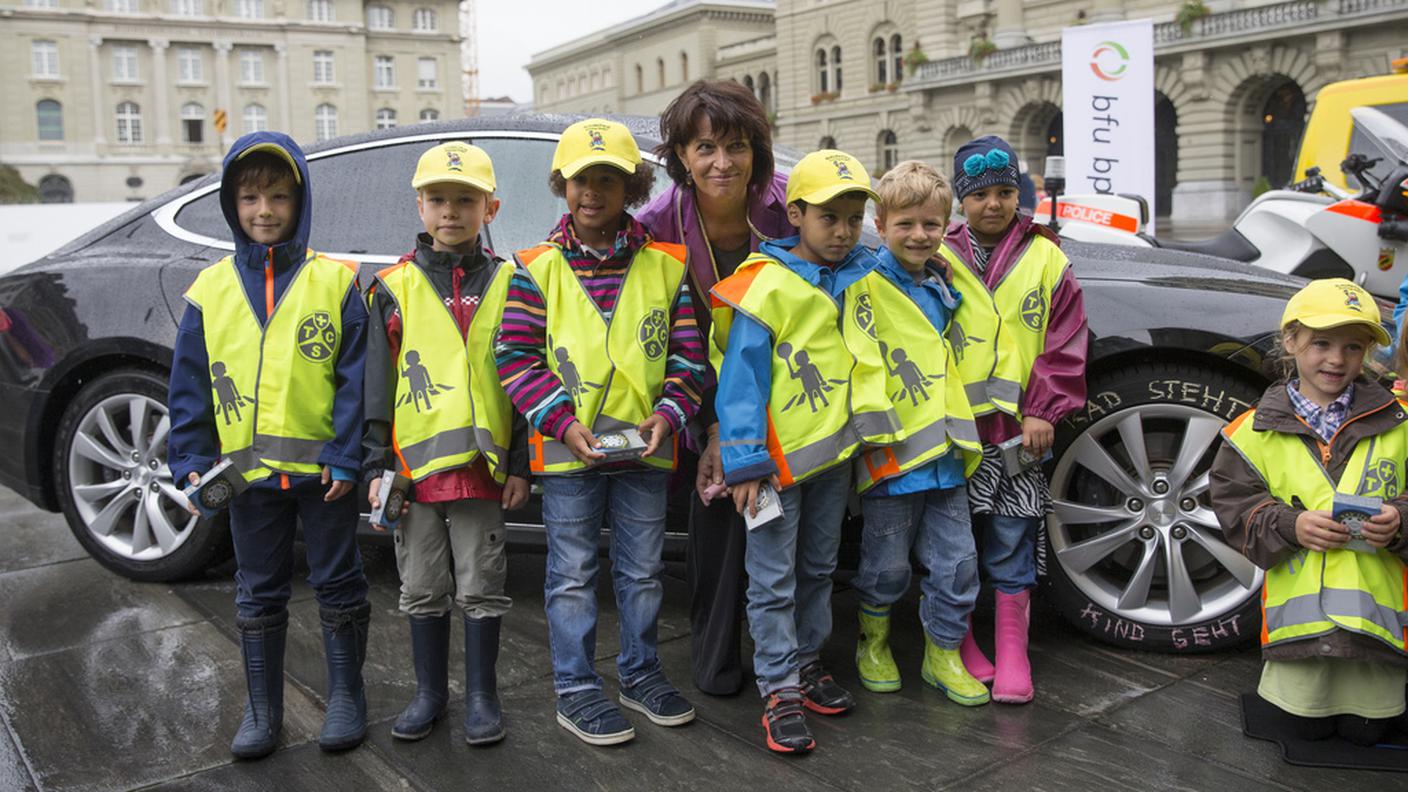 Doris Leuthard madrina della campagna lunedì a Berna