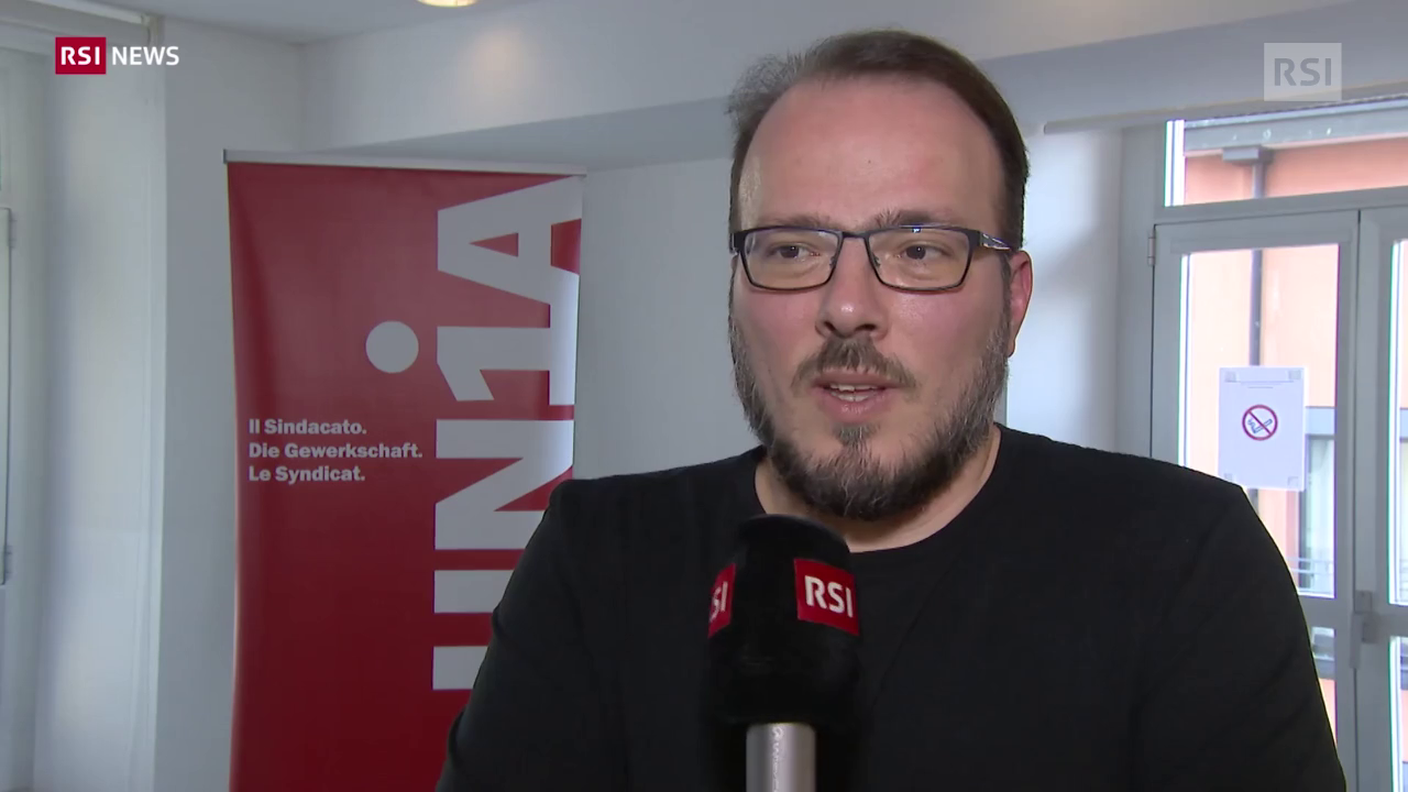 Giangiorgio Gargantini spiega l'urgenza delle priorità di Unia nel 2020 in Ticino