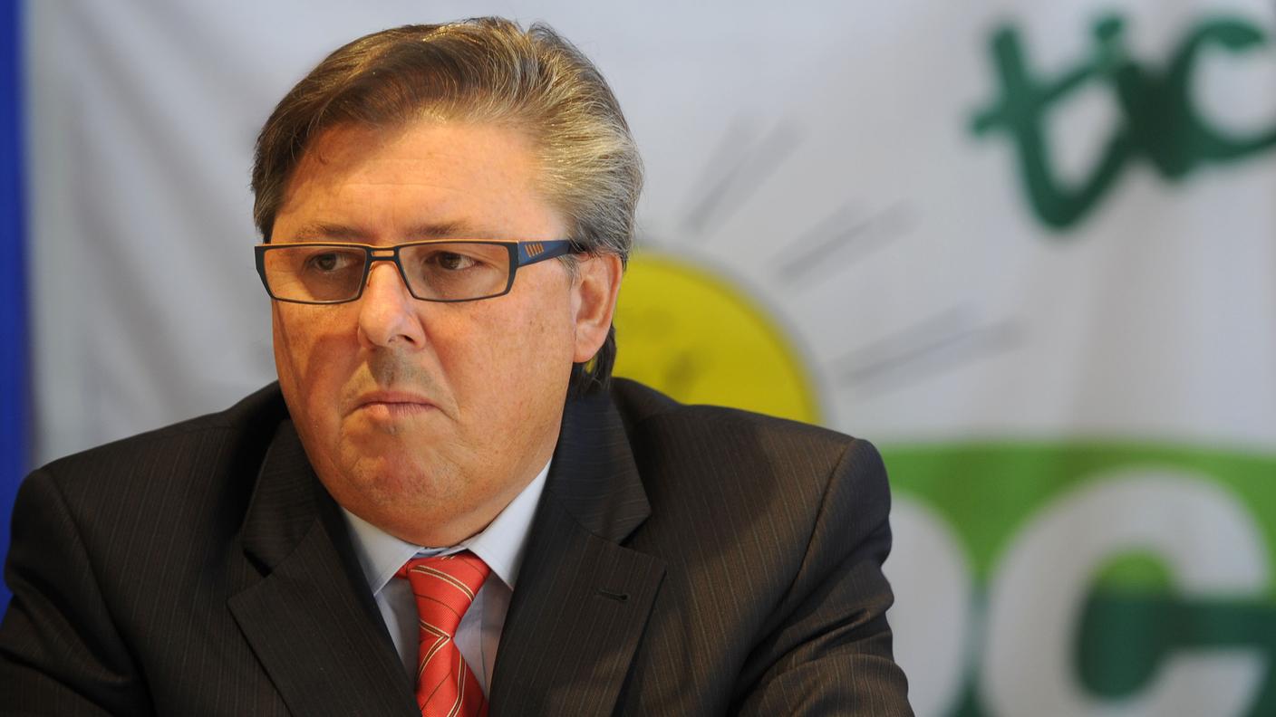 Il presidente del partito democentrista ticinese Gabriele Pinoja 