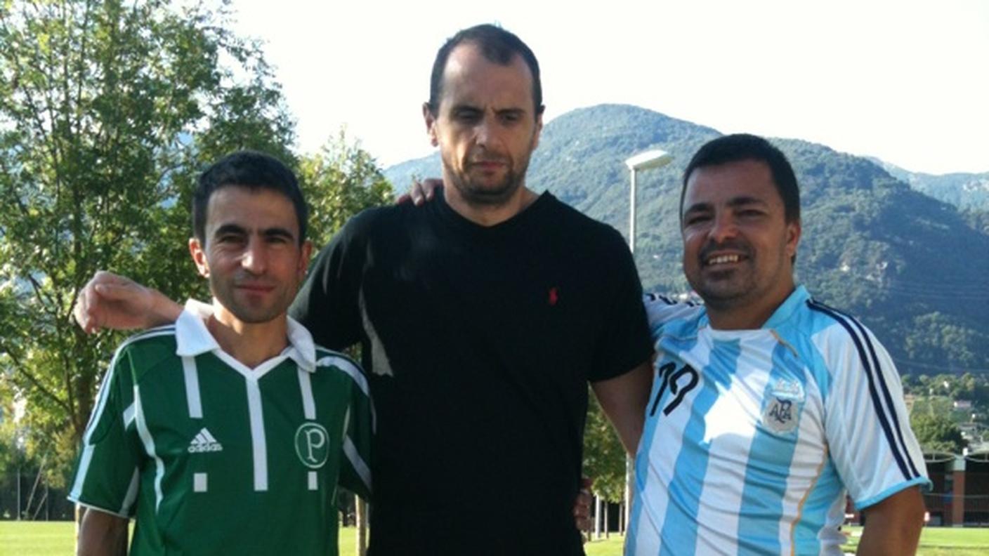 Da sinistra: Massimo, Julien e Bruno