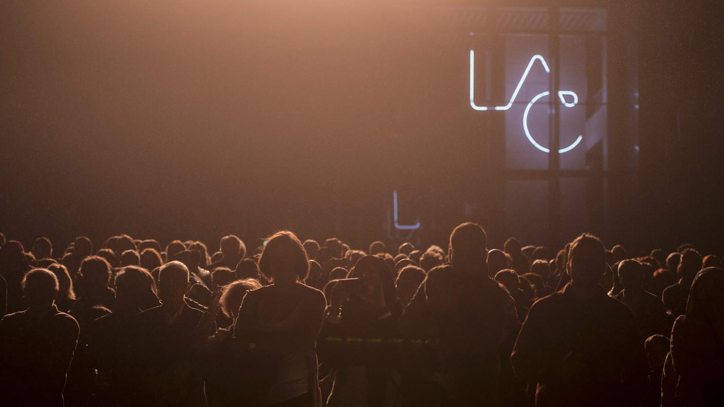 Un folto pubblico ha animato il primo giorno d'attività del LAC