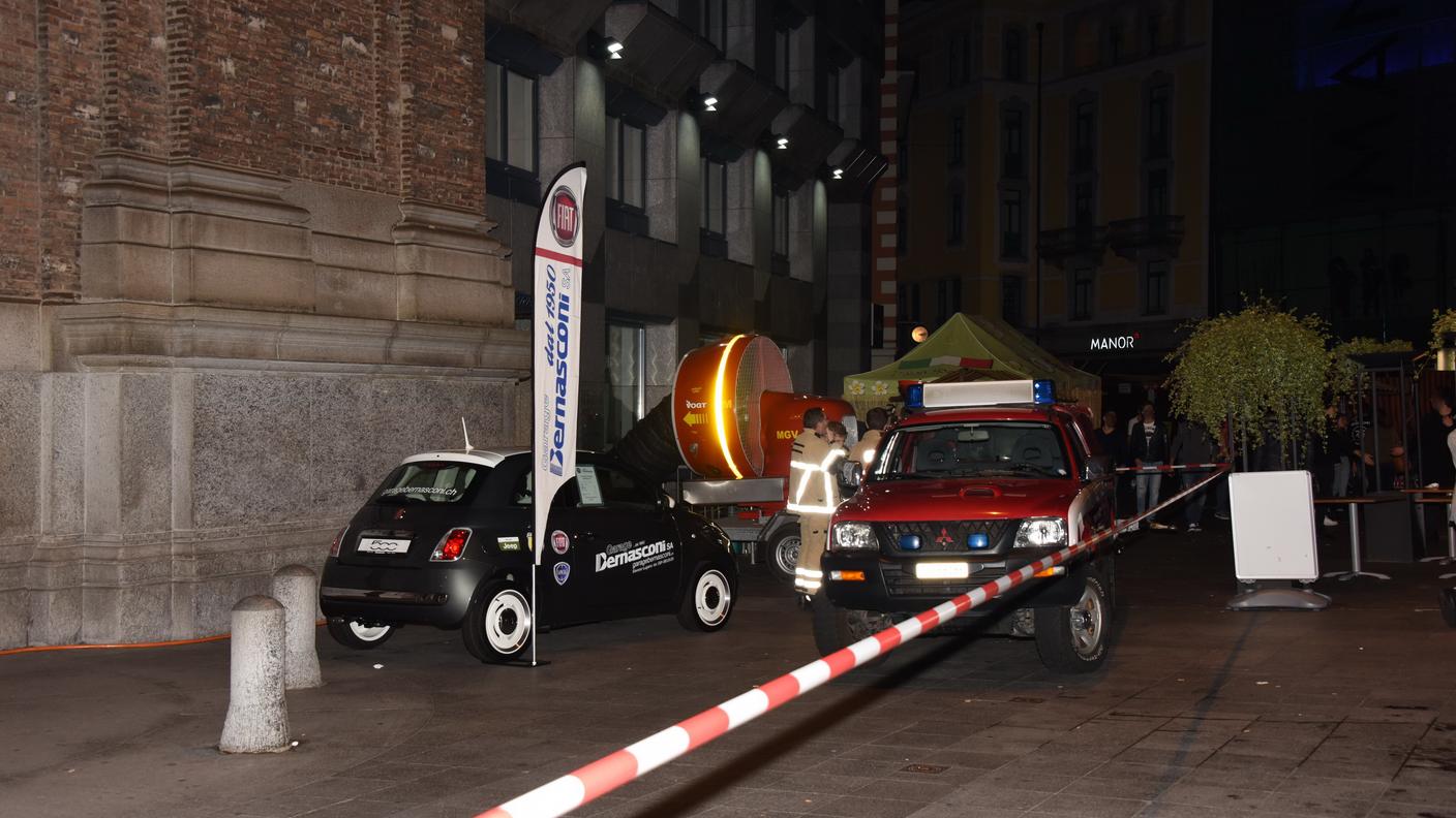 Pompieri in azione