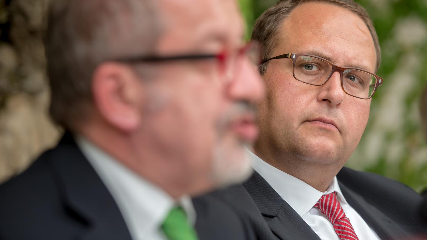 Roberto Maroni e Norman Gobbi 