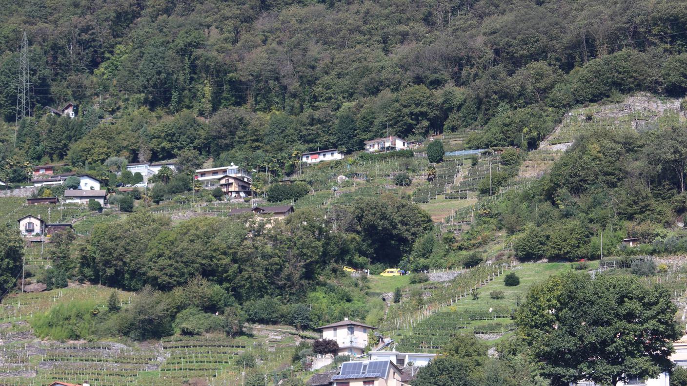 La zona dove è avvenuto l'infortunio mortale