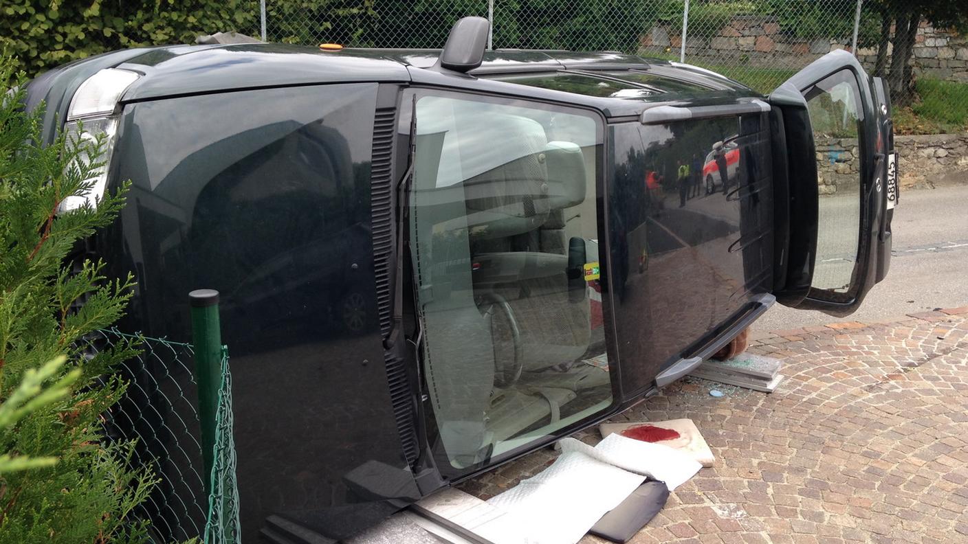 Sul posto anche la Polizia Cantonale e la Polizia della Collina d’Oro