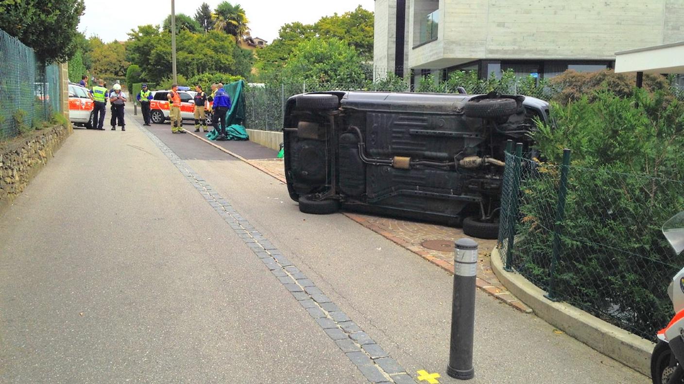 Il veicolo è immatricolato in Ticino