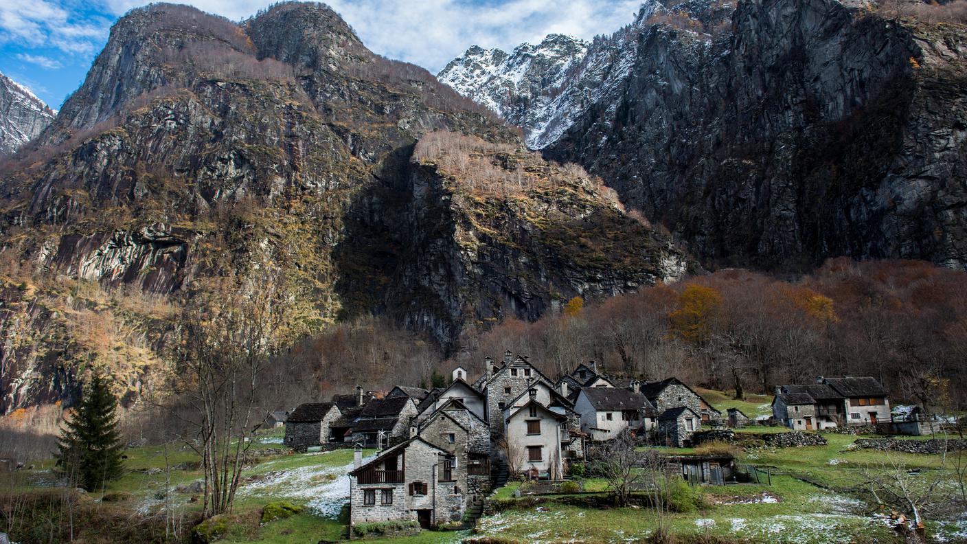 Val Bavona, veduta frazione di Roseto
