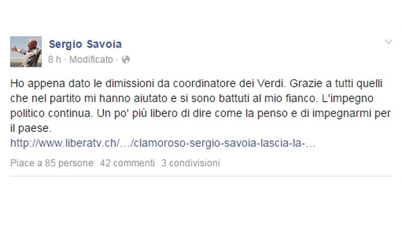Il post di Savoia