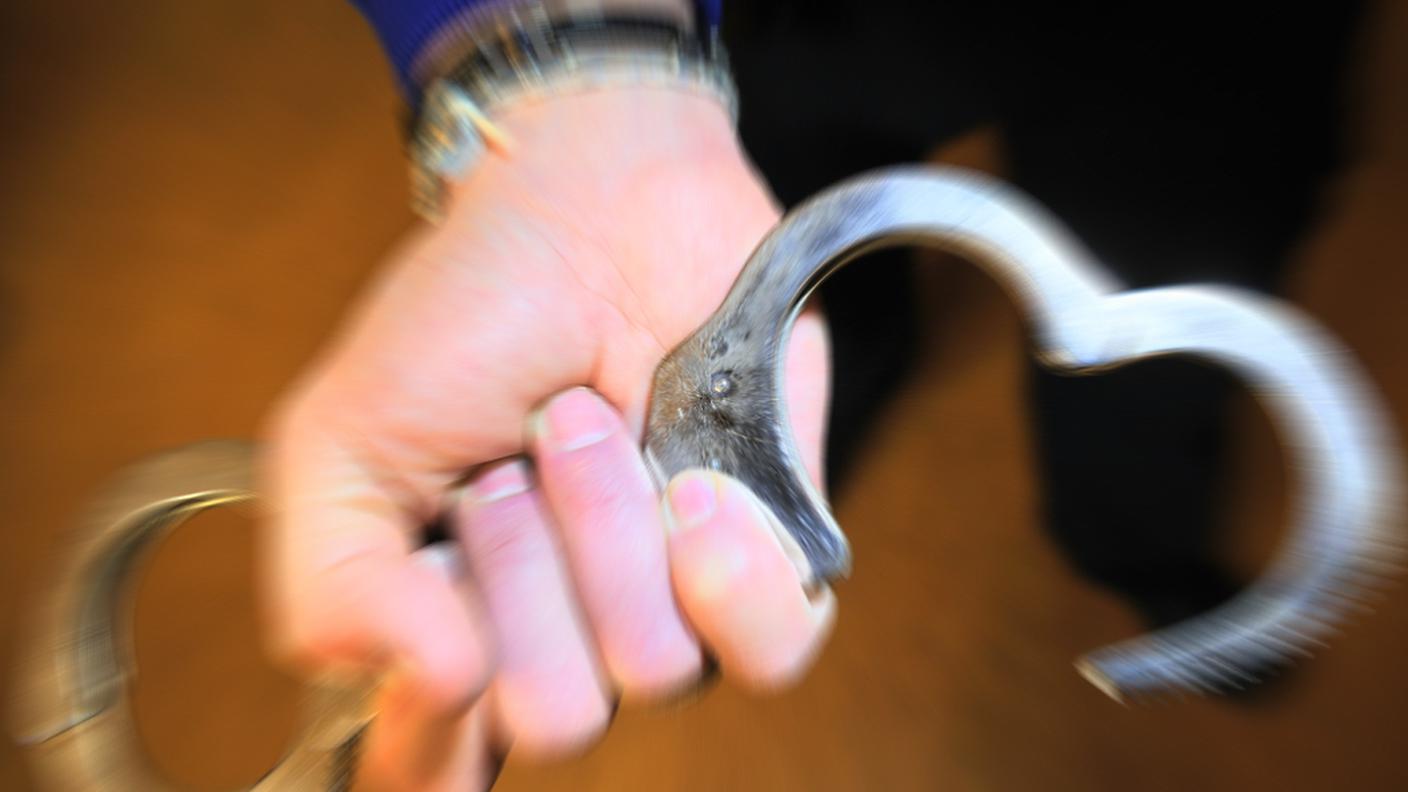 In manette un fiduciario, cittadino svizzero cinquantenne