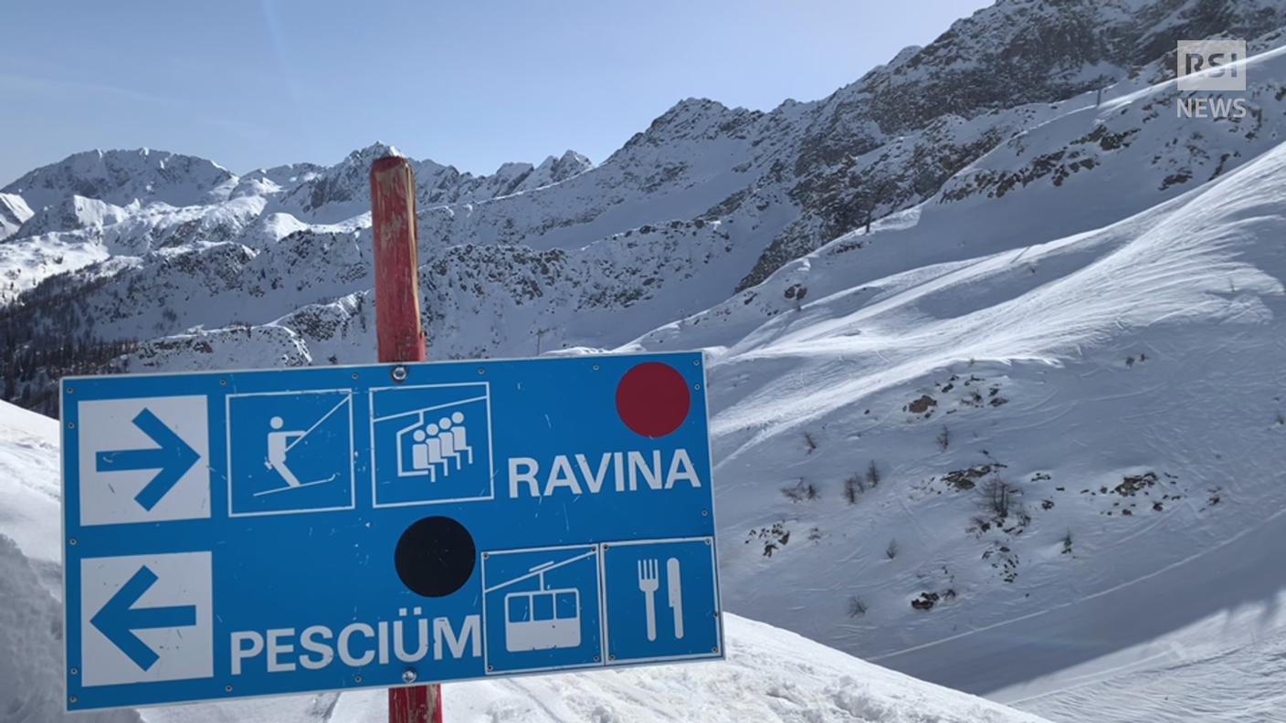 Seggiovia bloccata ad Airolo-Pesciüm