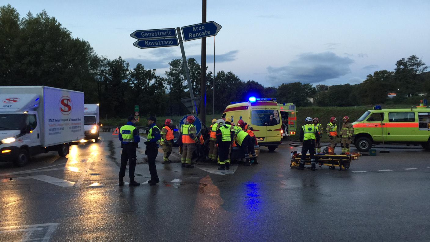Il luogo dell'incidente