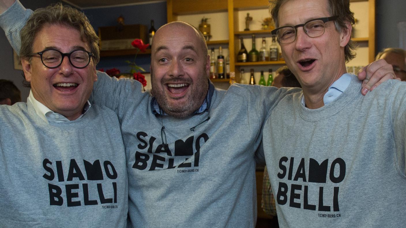 Festa grande per i padri della nuova Belli: Riccardo Calastri, Andrea Bersani e Mario Branda