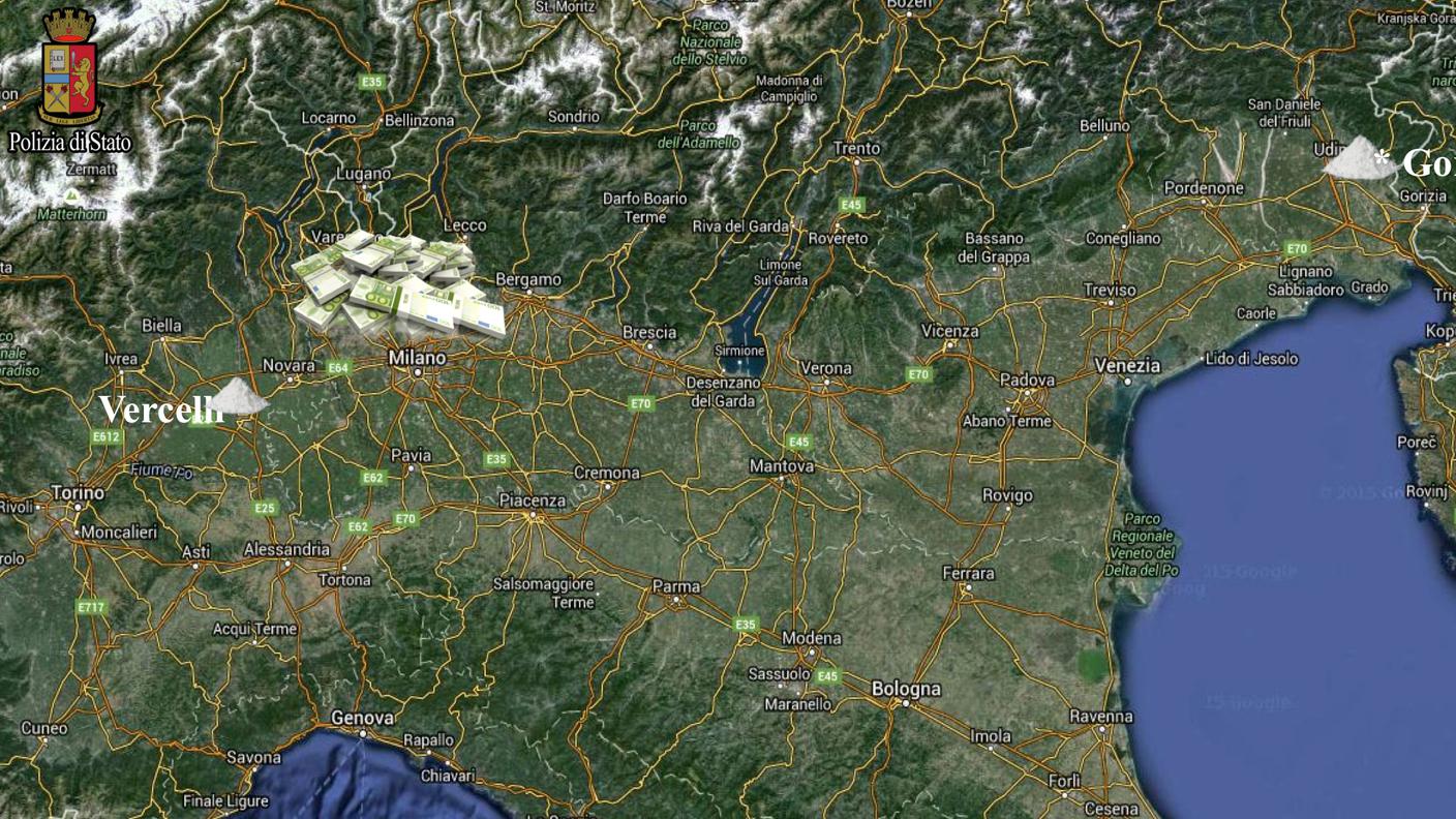 La mappa dei movimenti