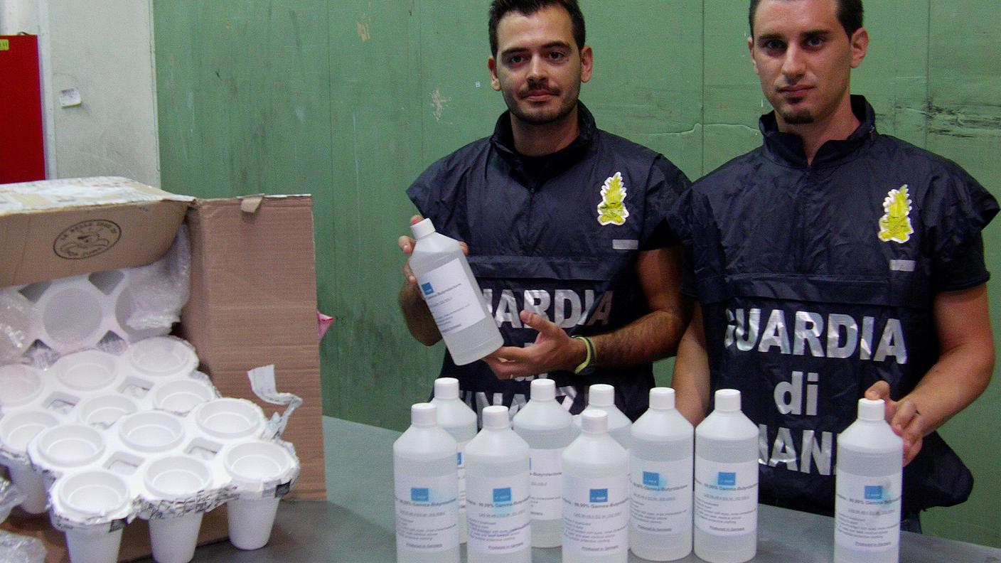 La droga sequestrata a Malpensa
