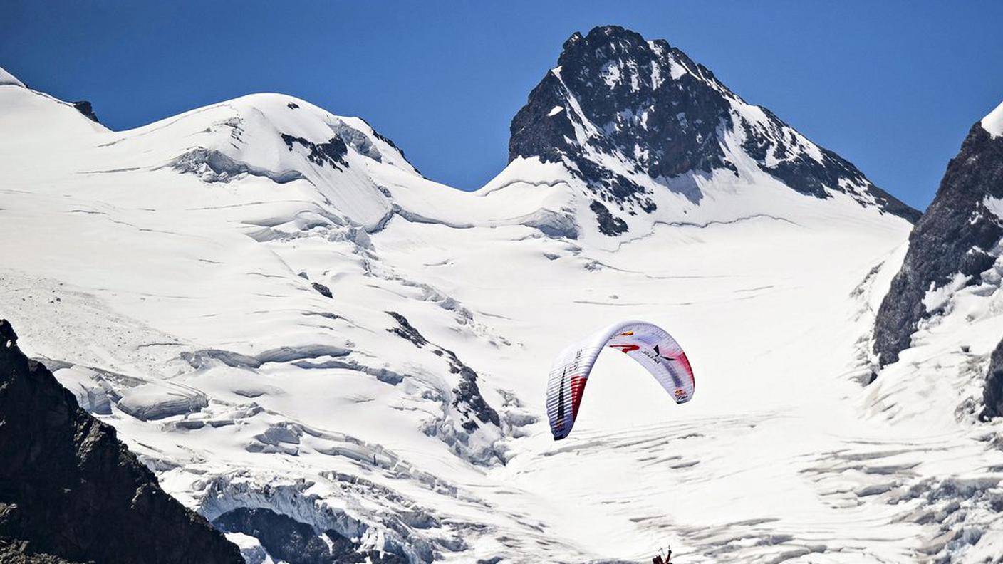 Il Piz Palü, teatro della morte dell'alpinista tedesco