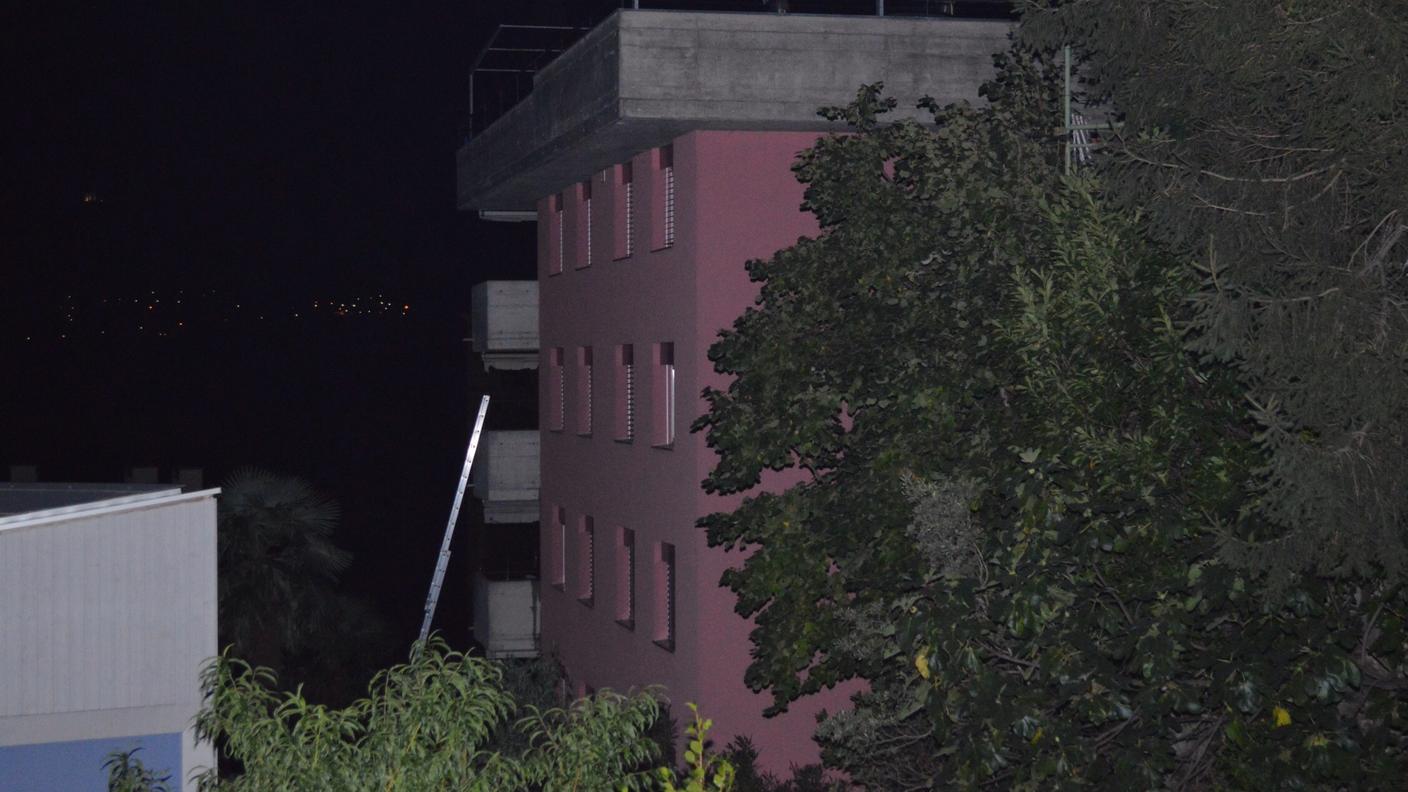 La palazzina in cui si consumò il delitto