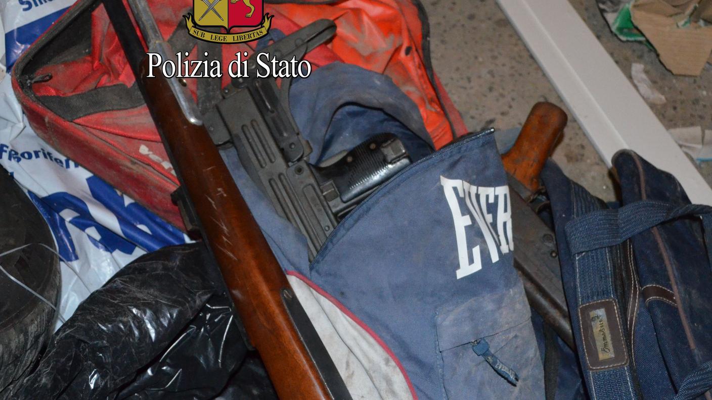 Armi e attrezzi dei rapinatori