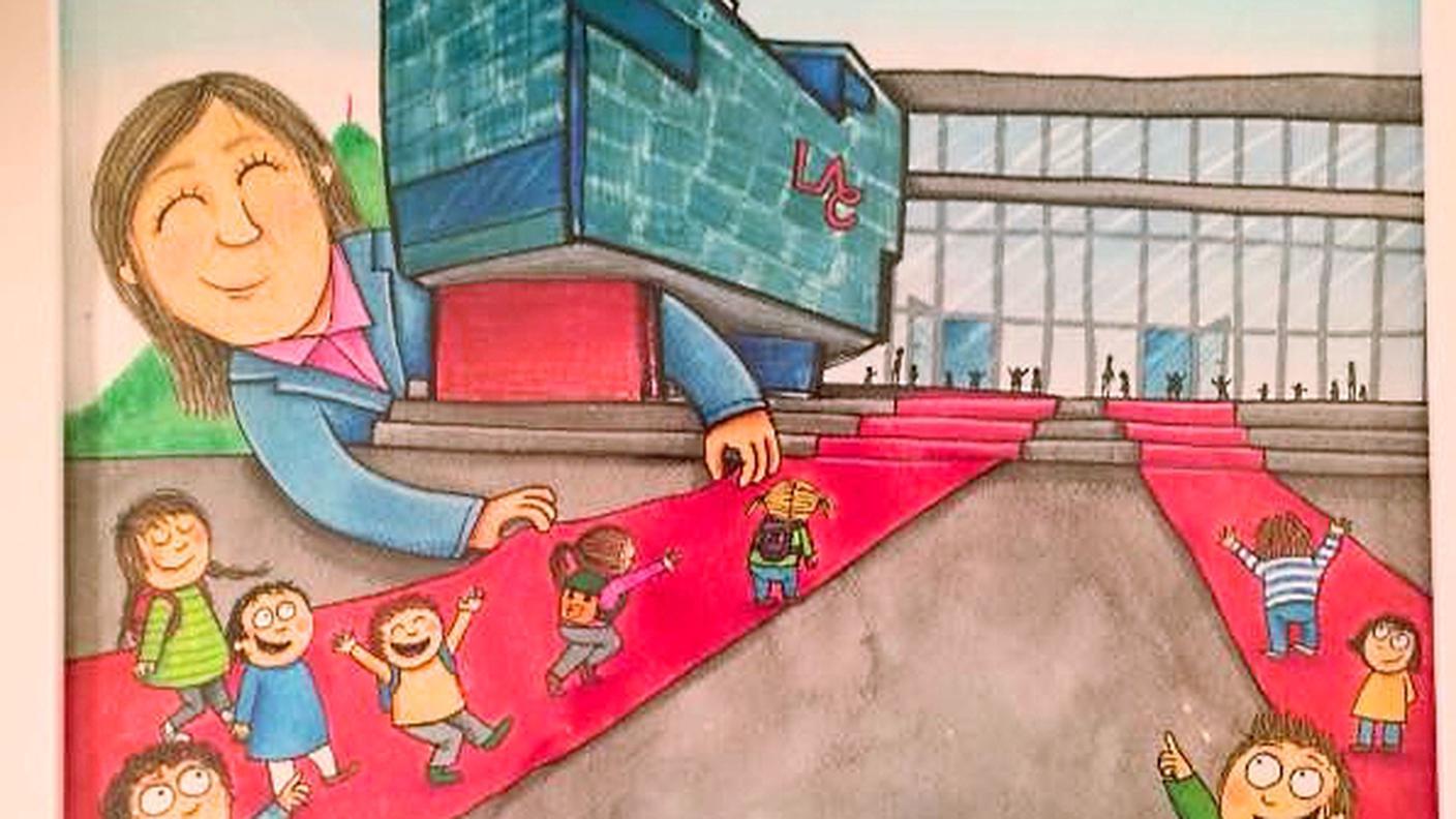 Il LAC per tutti, una illustrazione di Simona Meisser