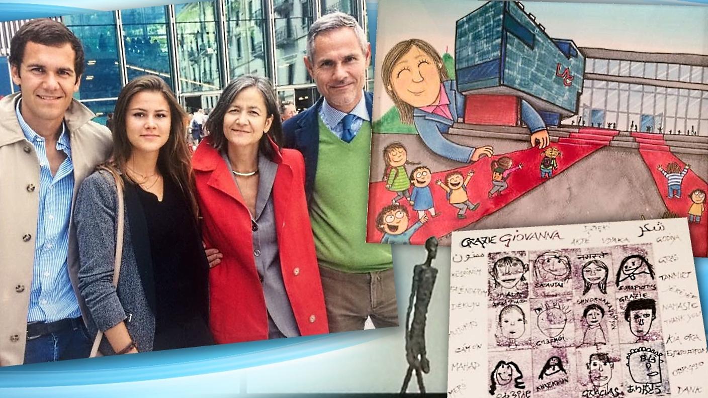 Un collage di immagini postate da Giovanna Masoni su Facebook