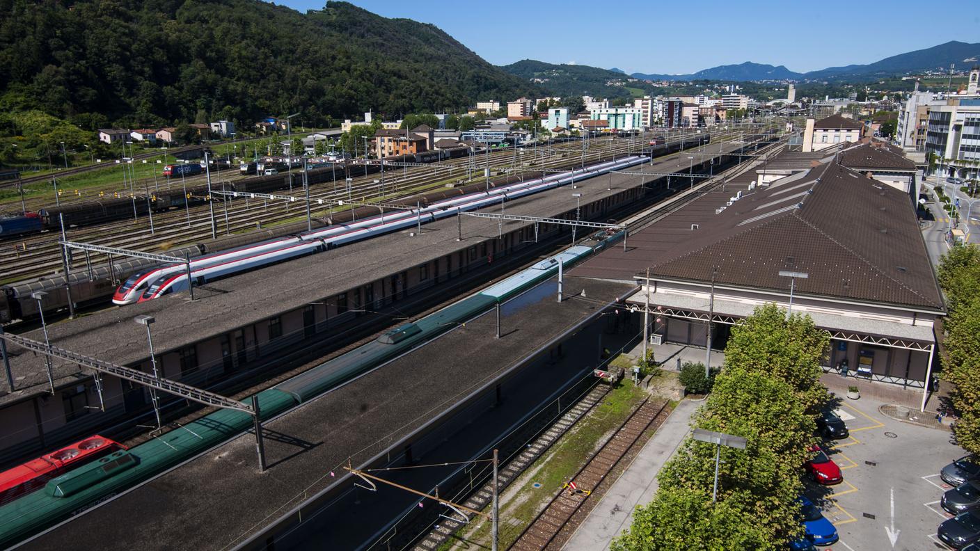 Chiasso: veduta della stazione