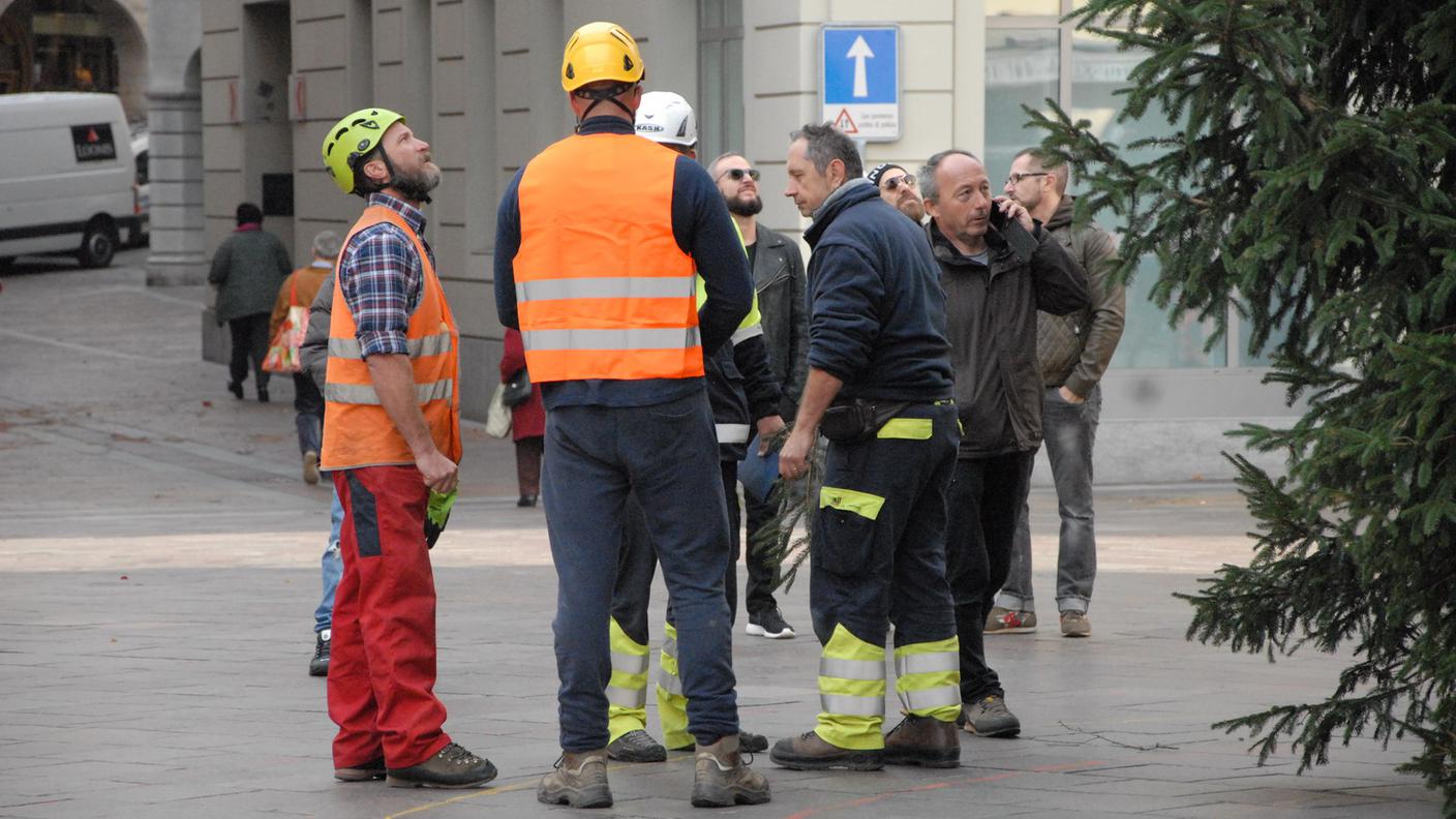 Operai al lavoro