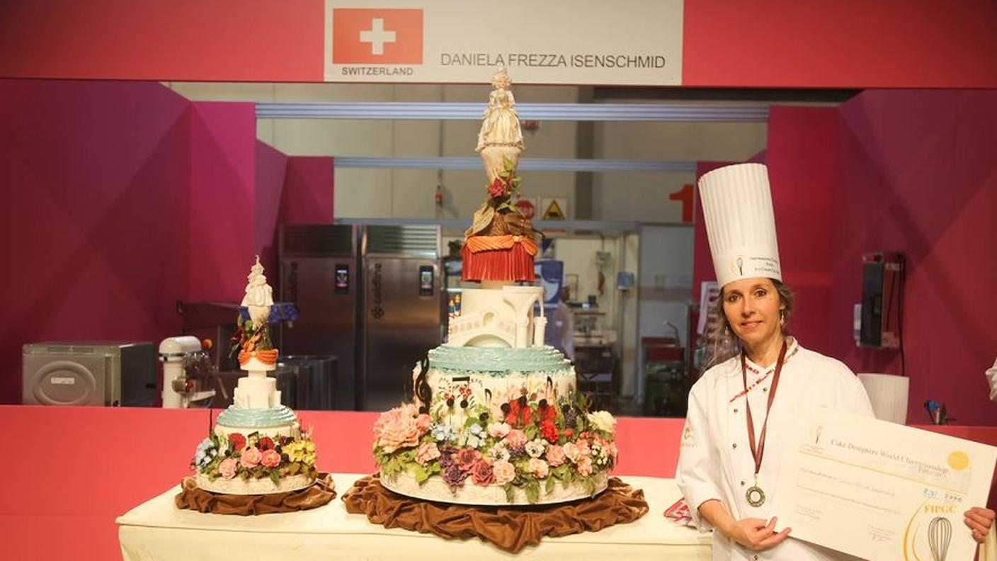 Daniela Frezza e la creazione che l'ha portata sul podio