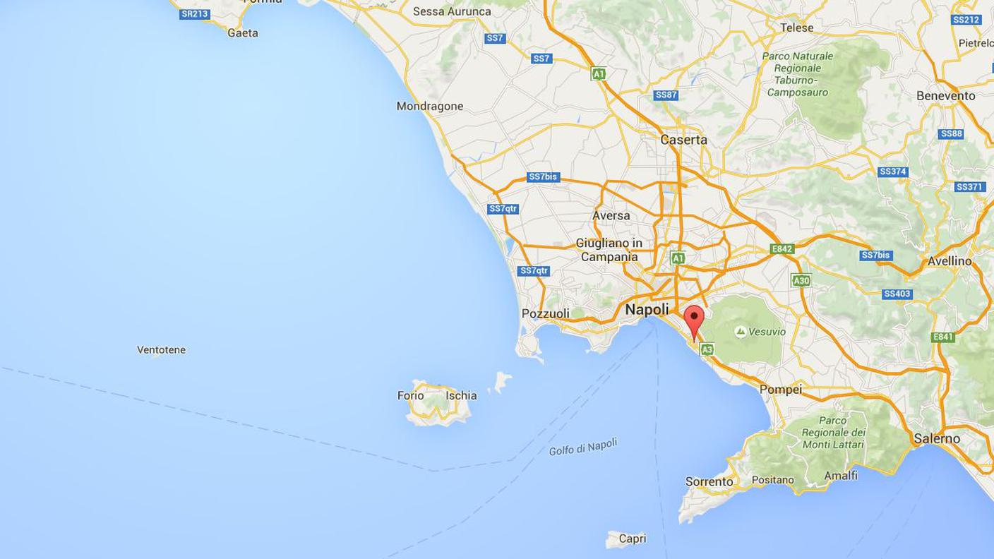 Ercolano, la città ai piedi del Vesuvio si affaccia sul Golfo di Napoli