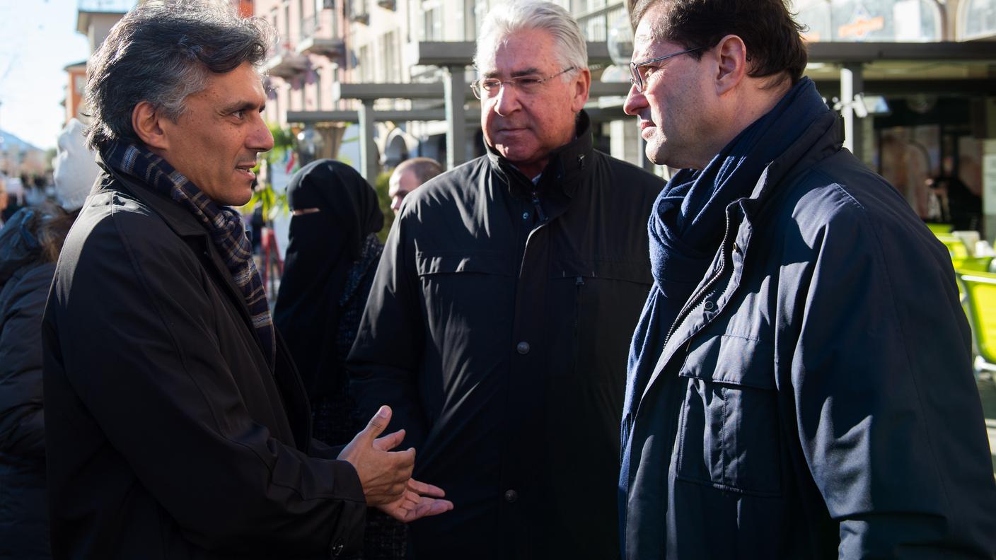 Rachid Nekkaz, Silvano Stern e Niccolò Salvioni