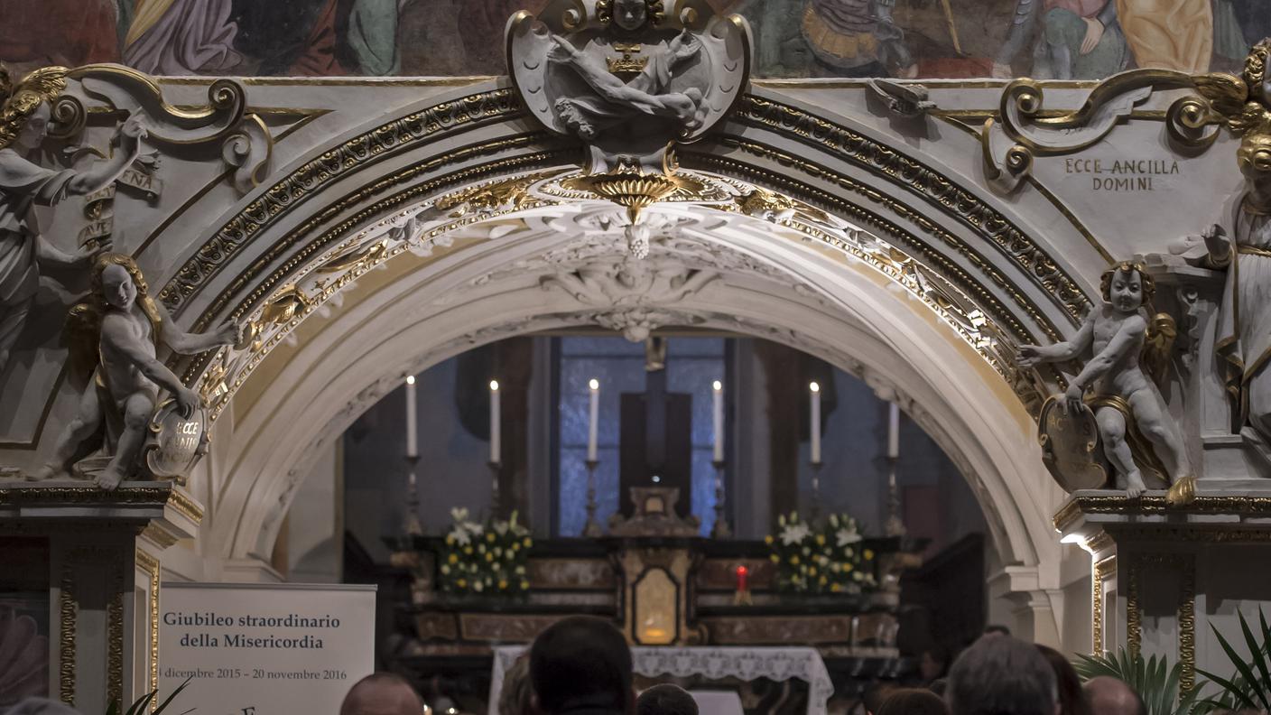 Bellinzona, l'apertura della Porta della Misericordia