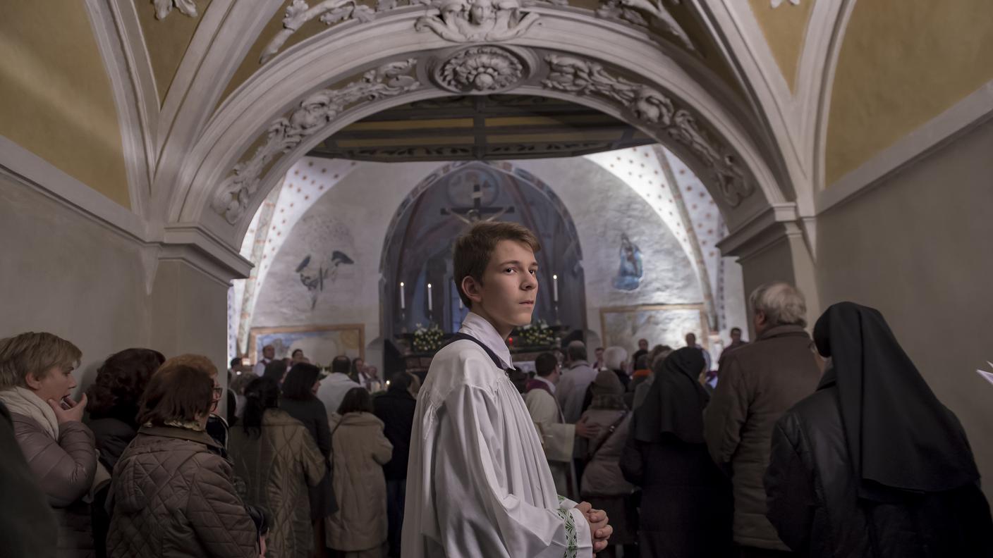Bellinzona, l'apertura della Porta della Misericordia