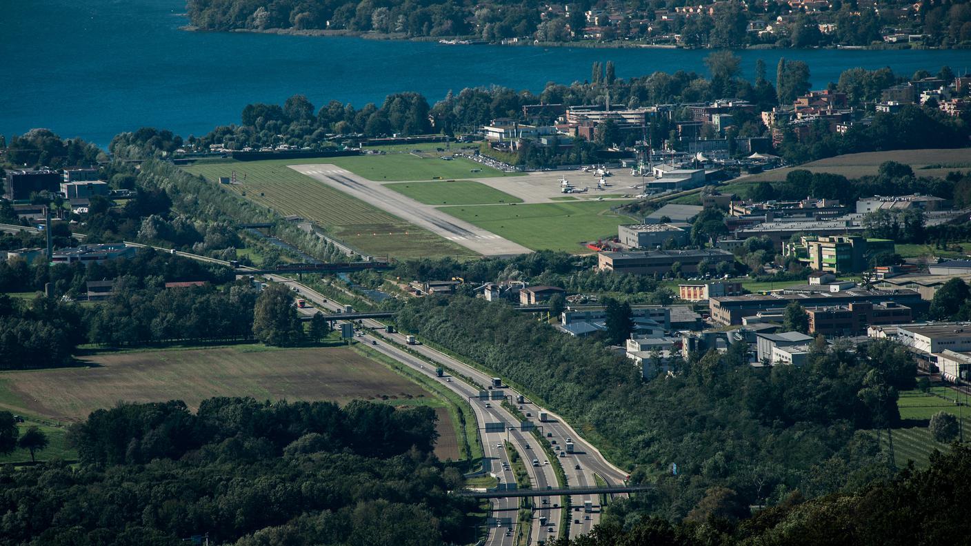 Il comprensorio dell'aeroporto 
