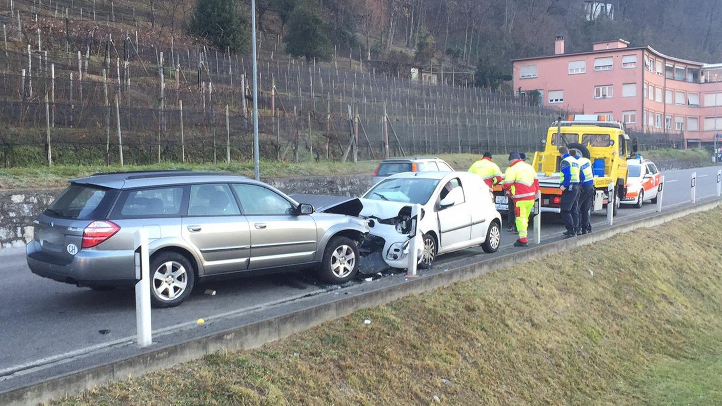 Le due automobili coinvolte