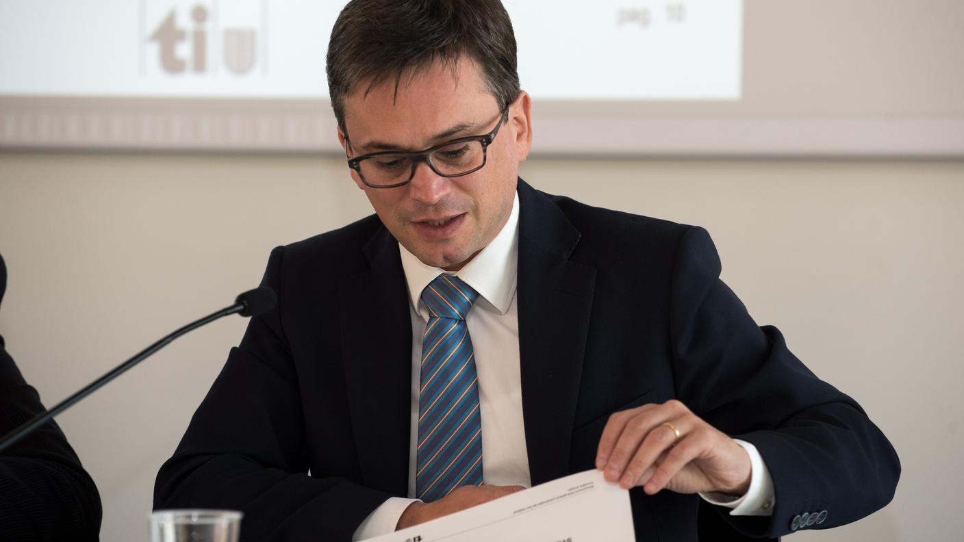 Christian Vitta, capo del Dipartimento finanze ed economia