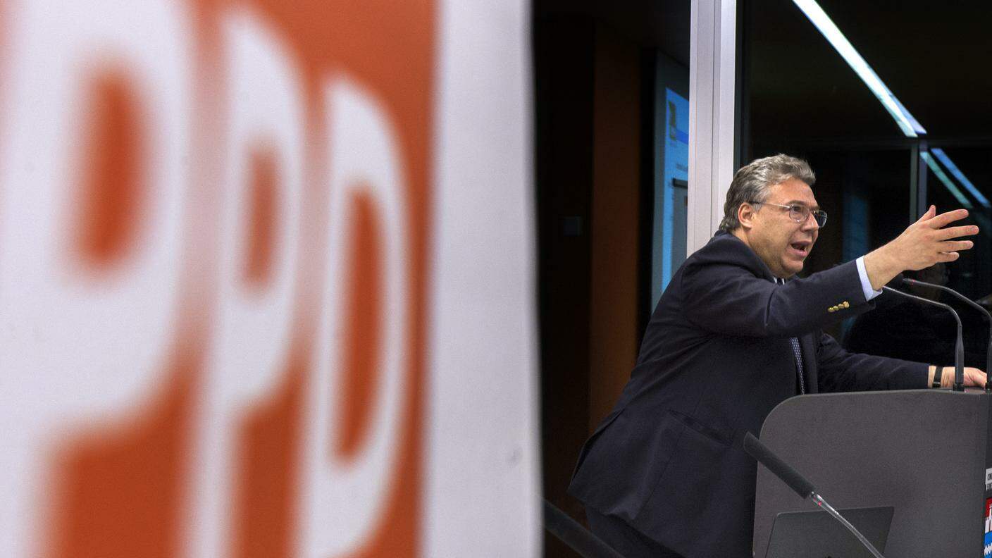 Filippo Lombardi, senatore PPD