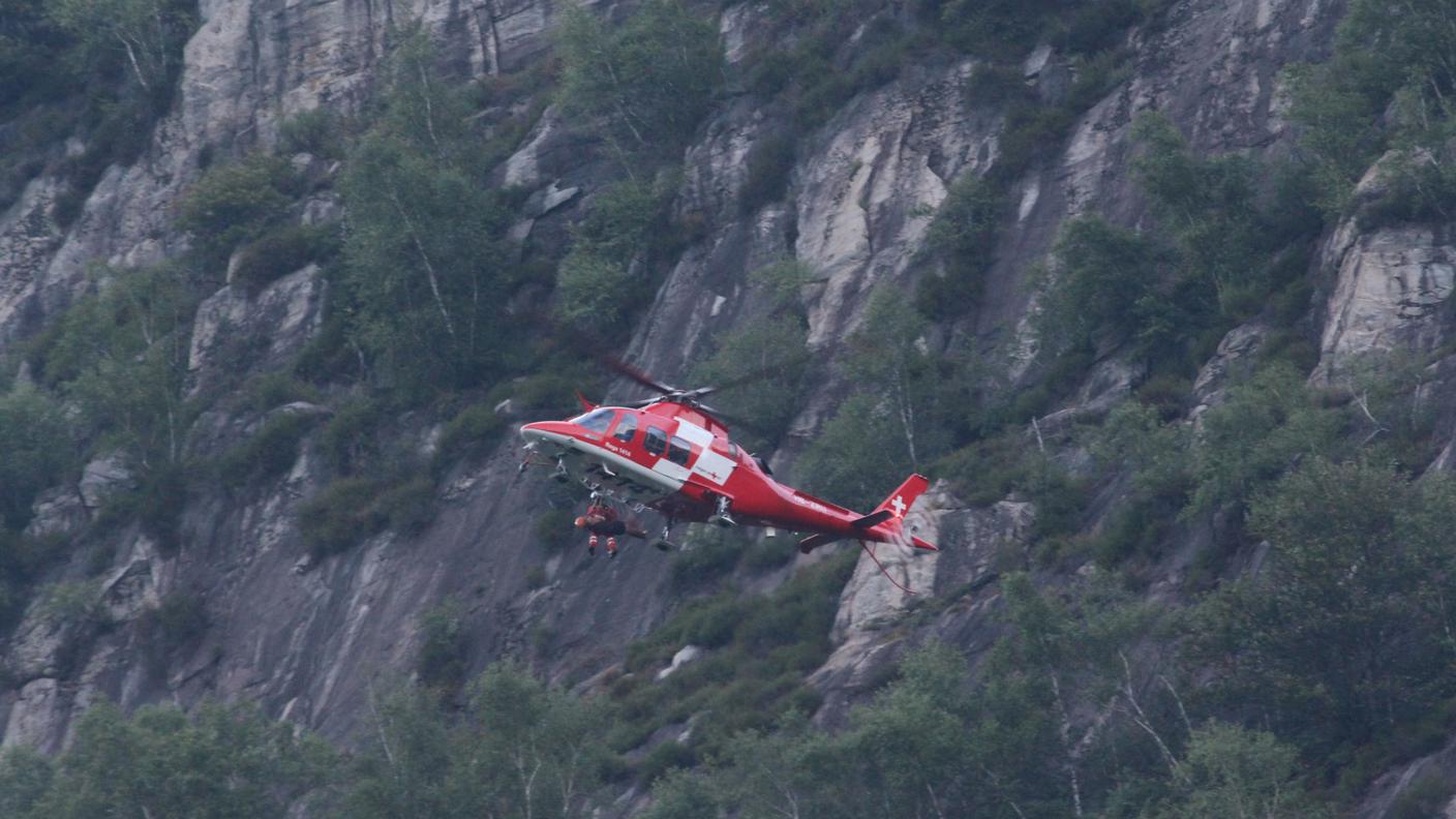 L'uomo è stato ricoverato all'Ospedale Civico a Lugano