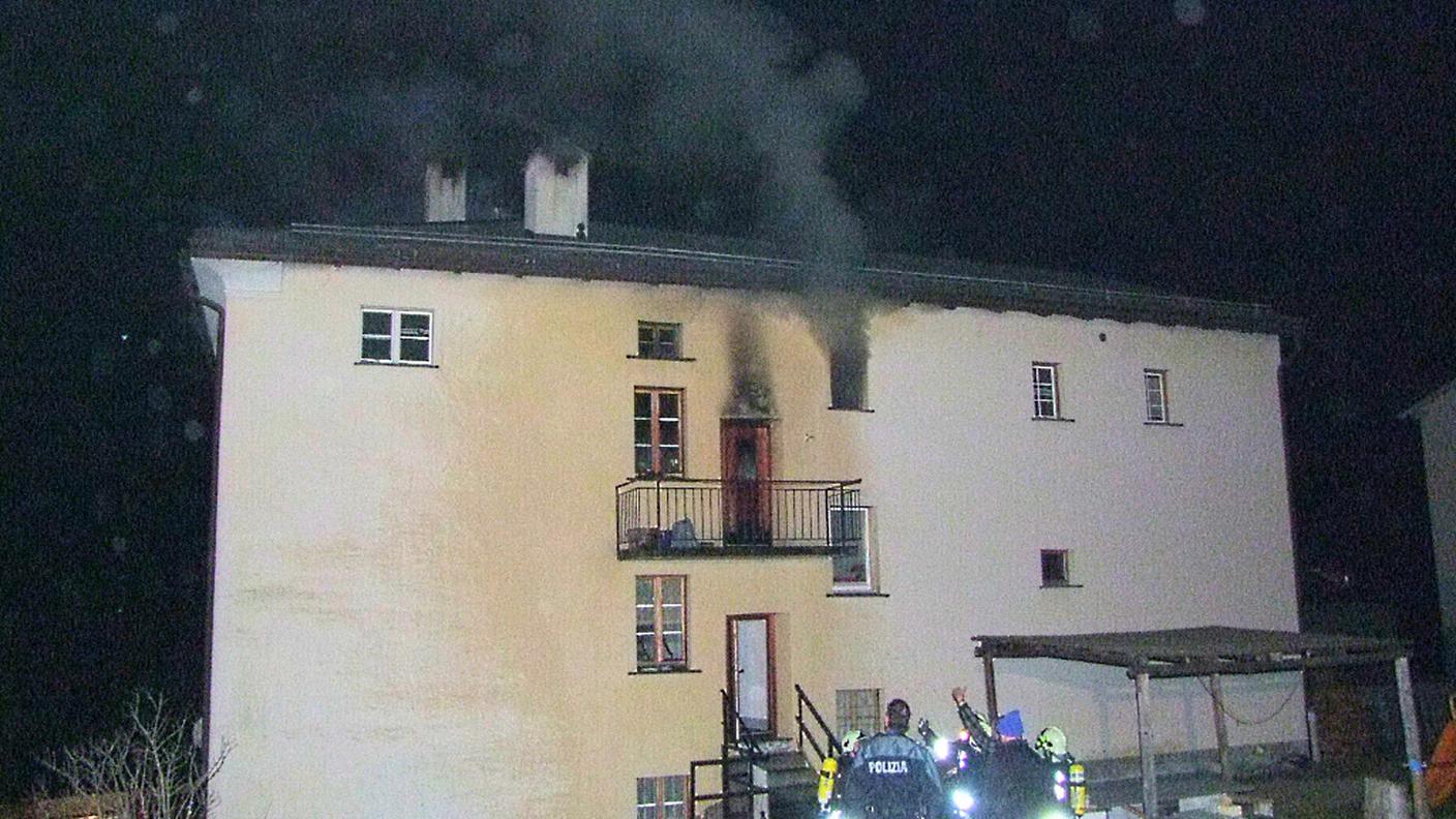 L'intervento nel corso della notte