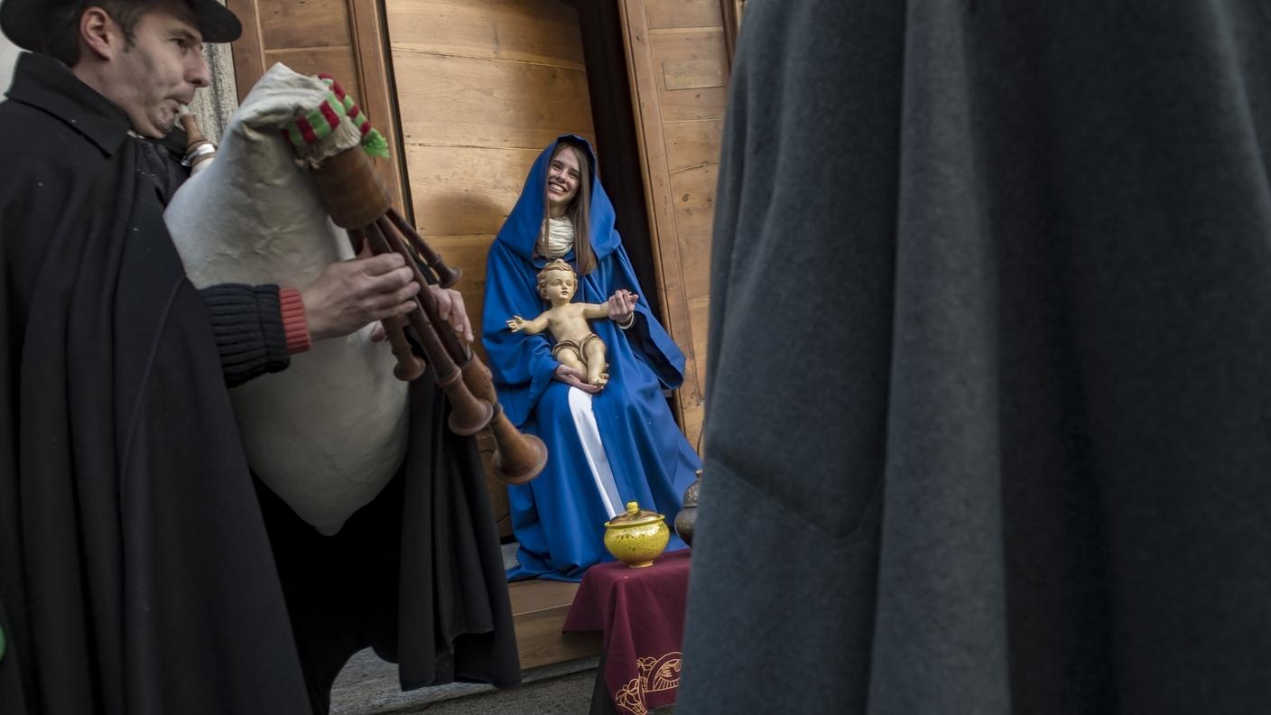 Le cornamuse omaggiano Gesù Bambino martedì in Capriasca