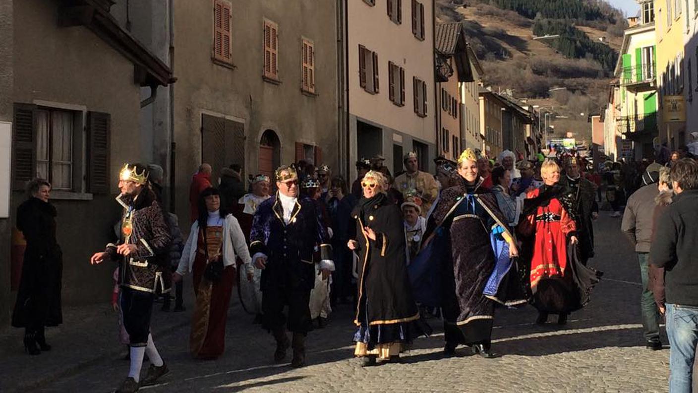 Il corteo Scturlingant della passata edizione