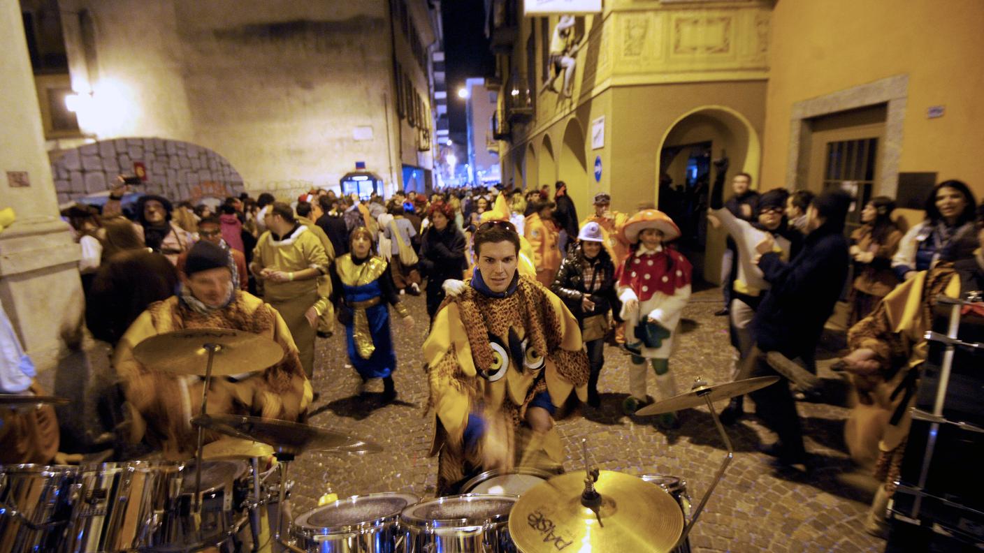 Un momento dei festeggiamenti del 2012