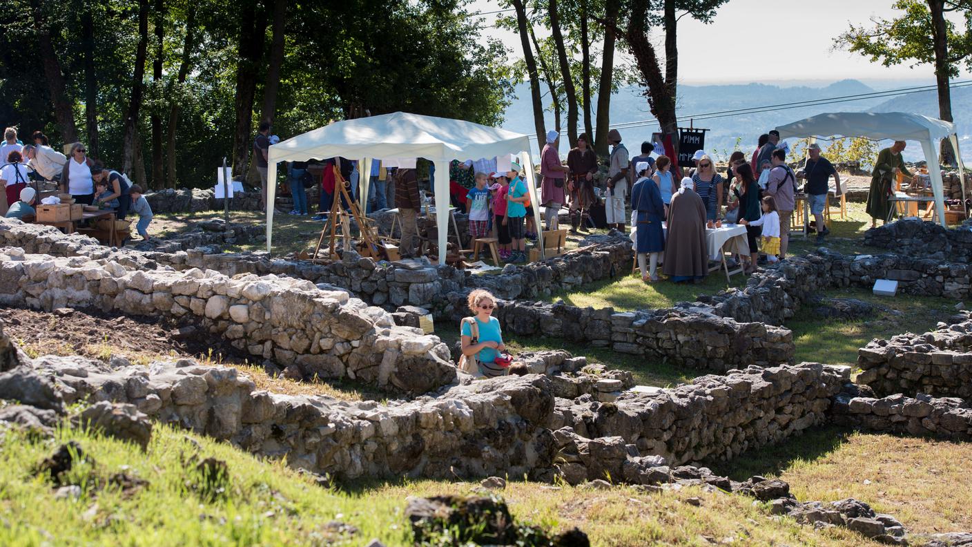 Il sito di Tremona-Castello, riportato alla luce dall'ARAM