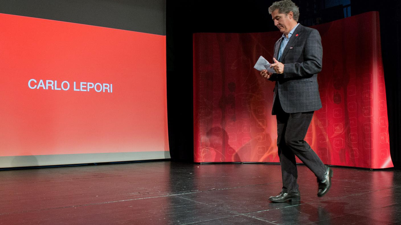 Carlo Lepori al congresso